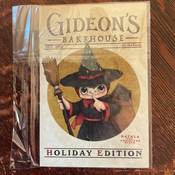 GIDEONS BAKEHOUSE Other - Gideons Bakeshop  Menu  card   NATALA THE WITCH DEC. 2023